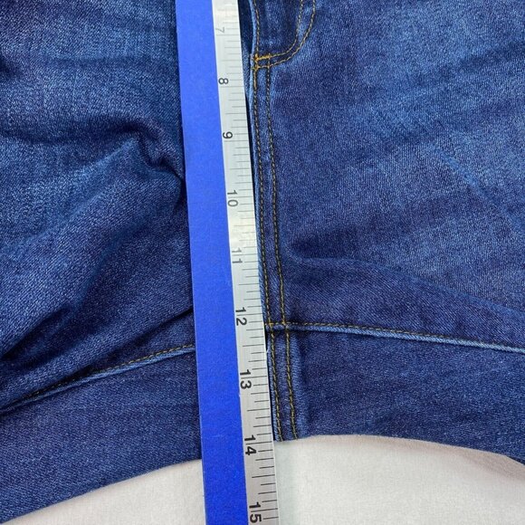 Ellos Jeans Womens Plus Size 20 Blue Denim Stretch Pockets - Picture 7 of 8